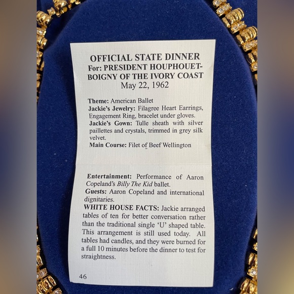 Jacqueline Bouvier Kennedy by Camrose & Kross Necklace - Picture 5 of 10